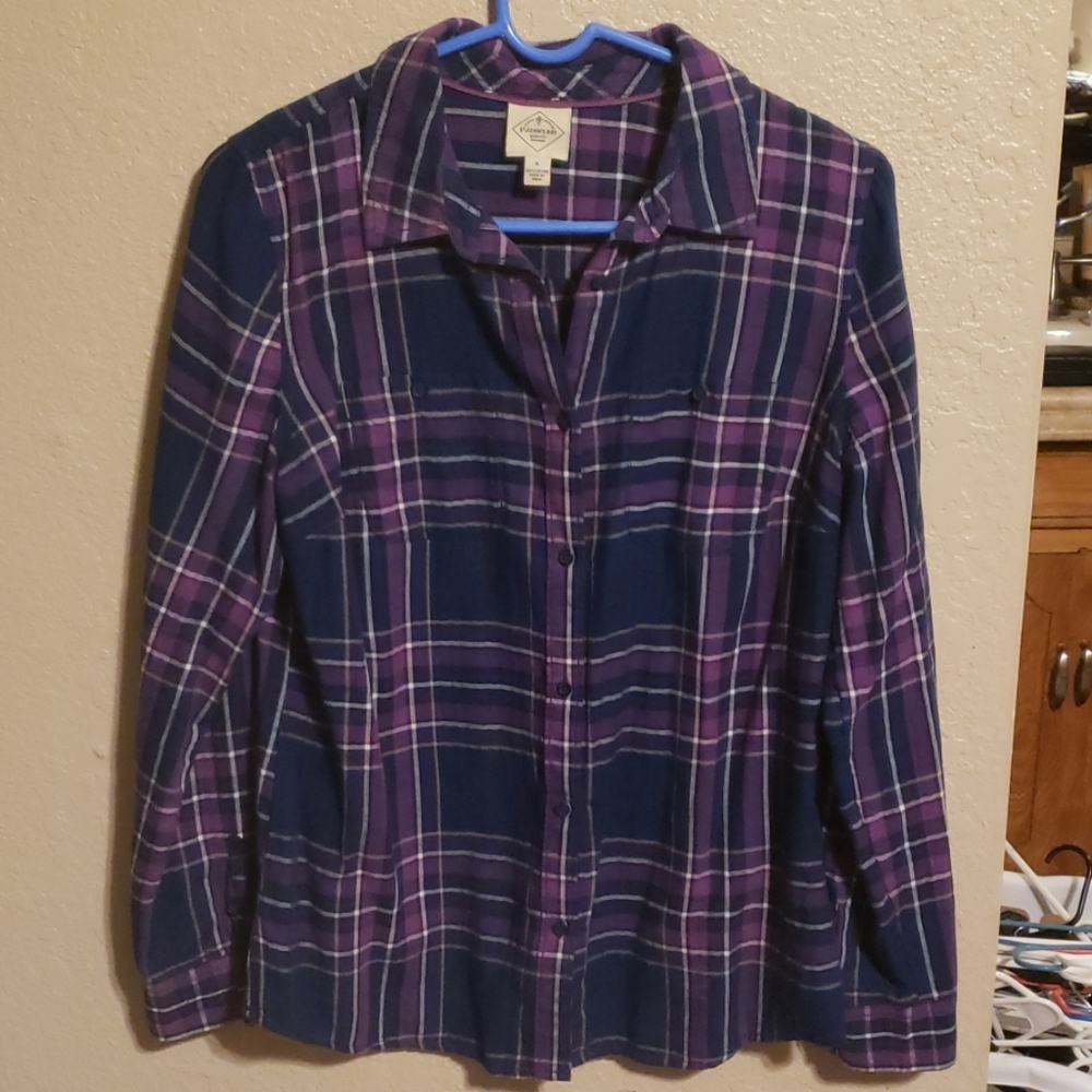 Plaid Button Up Shirt